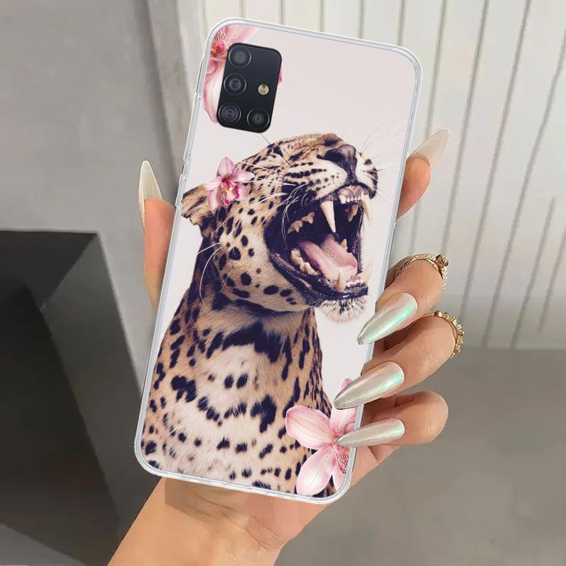 

Pink Leopard Print Phone Case for Samsung Galaxy A52 A32 A22 A12 A02S A50S A30S A10S Note 20 Ultra 10 Plus S10 A31 A20 A71 A72 G Samsung Note 20Ultra
