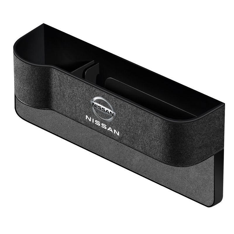 CGEZLH1 Car Seat Gap Box Pocket Seat Crevice Storage Bag For Nissan Qashqai Sylphy Tiida Altima Teana X-Trail Leaf Sentra Accessories