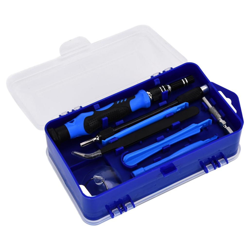 115 in 1 Schraubendreher-Set Magnetische Präzision Multifunktionale Bits Elektronik-Reparaturwerkzeugsatz Blau