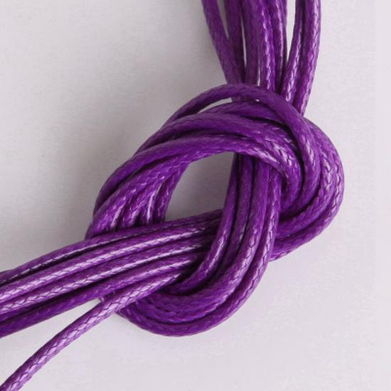 2mm Korean Waxed Cord Faux Leather Necklace Rope for DIY Jewelry Making & Bracelets.