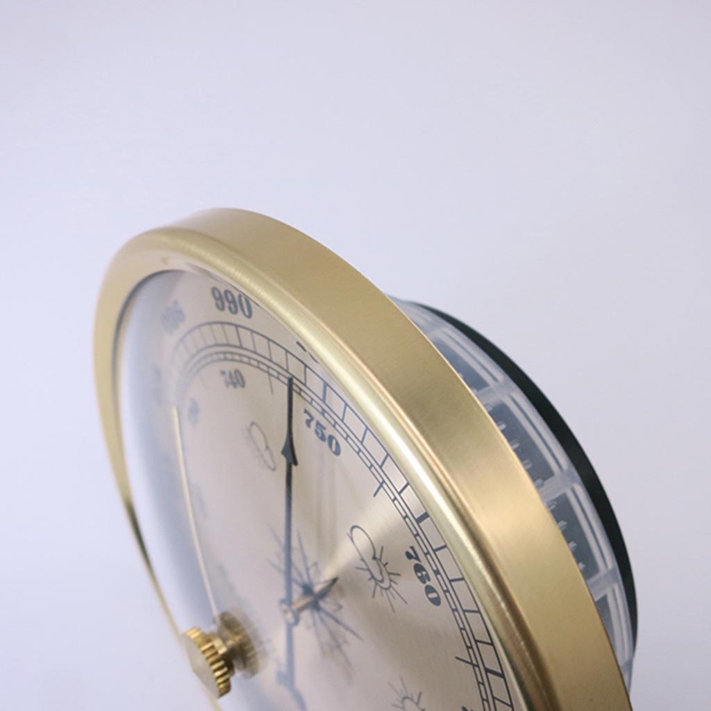 Orologio Barometro a Puntatore da 90mm: Stazione Meteorologica Domestica e Barometro