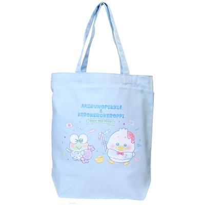 Pekkle die Ente & Kerokerokeroppi x DollyMix Petit Pekkle die Ente & Kerokerokeroppi x DollyMix Petit Tragetasche, Hellblau