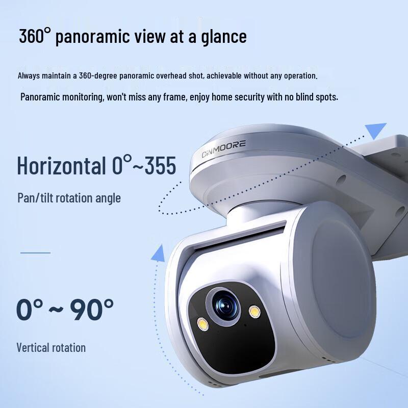 ShenMao PT2C 4G Solar Outdoor Security Camera 2.5K 4MP (CN version)