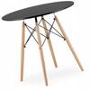 JUST HOME Scandinavian round table 60cm black
