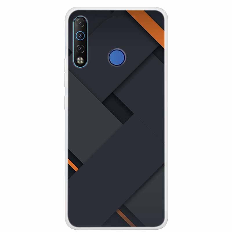 Phone Case For Tecno Camon 12 Air CC6 Case Silicone Soft TPU Back Cover For Tecno Camon 12 Case For TECNO Spark 4 Funda Cartoon