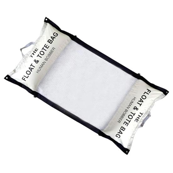 2-in-1 Floating Hammock Beach Tote Reusable Easy To Carry Inflatable Water Hammock Pool Floats Swimming Lounger