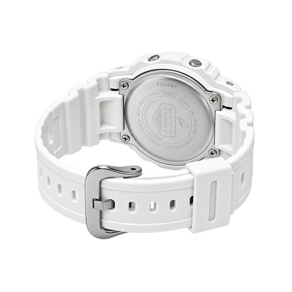 Used CASIO G-SHOCK DW-5600MW-7 White Men's Digital