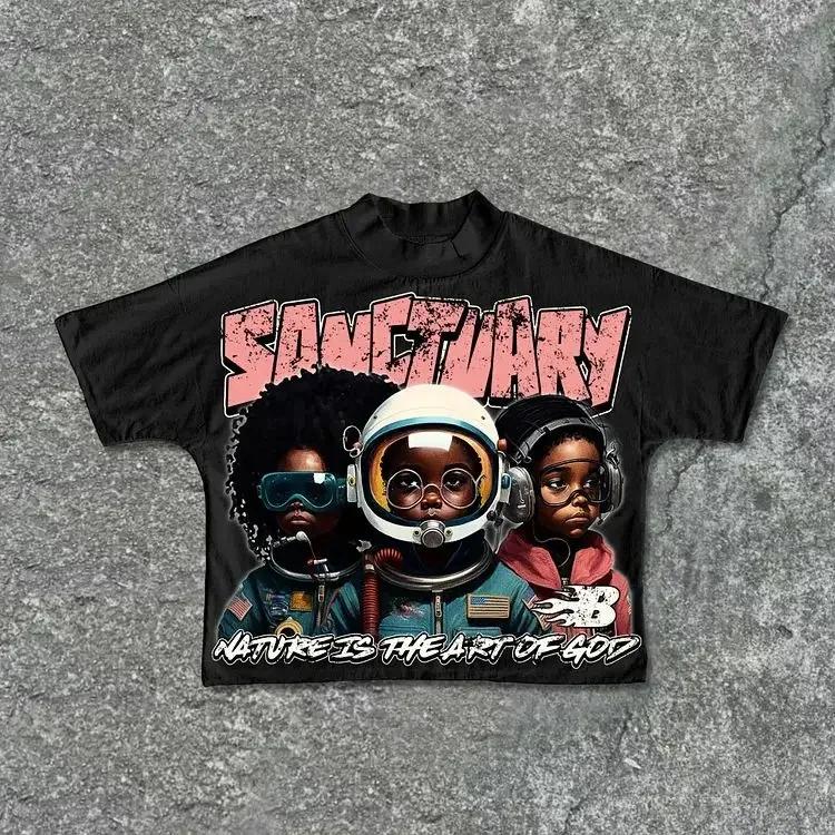 Graphic T Shirts Oversized Y2k Tops Cotton Goth T Shirt Pro Sweatshirt Men Clothing Fashion Trend Streetwear Unisex Harajuku