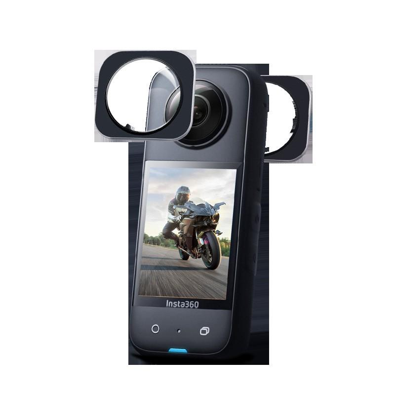 Insta360 X3 Optical Glass Lens Protector 9H Hardness Scratch Resistant Clear Filter 360 Camera
