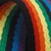 Colourful Stripe Belt with Guitar Picks and Pick Pocket Guitar Shoulder Strap for Acoustic Guitar Ukulele Bass Electric Guitar