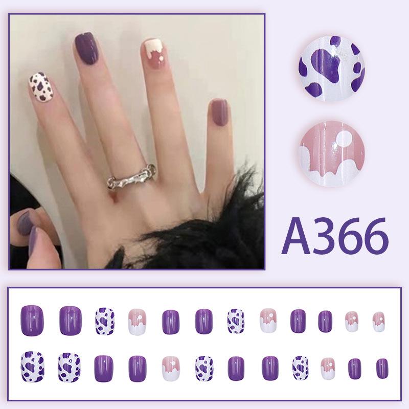 Blush Wearable False Nail Tips - Popular European American French Style