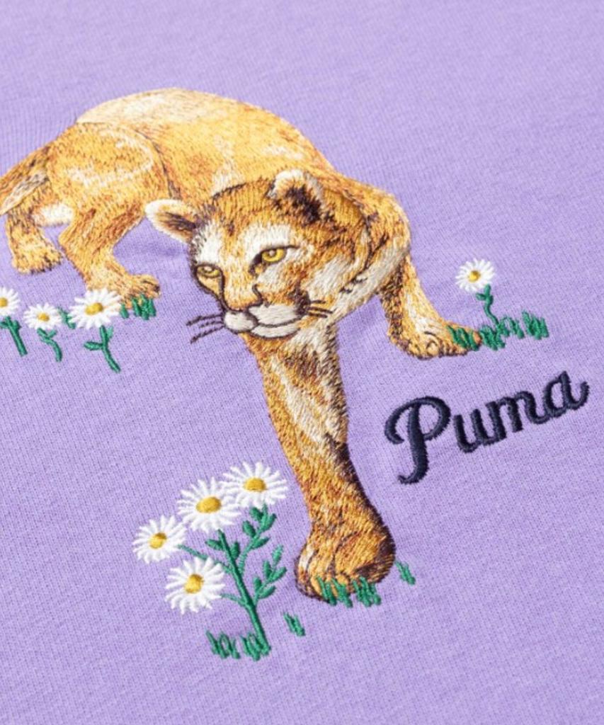 Puma X Noah Graphic Tee - Lavender / 626571-29