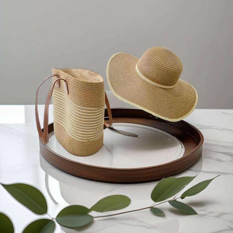 Schulter Strohtasche Mode Damen Tasche Große Kapazität Tragetasche