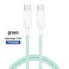 Dual-Head 60W Type-C PD Fast Charging Cable for Apple iPhone 15