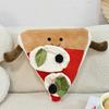 Oreiller en Peluche Alimentaire Mignon en Tissu Polyester Pour une Décoration d'Intérieur Cosy