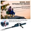 New Portable Telescopic Fly Rod & Reel, Compact Folding Fishing Rod for Outdoor Adventures – Mini Travel Fishing Gear