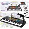 Keyboard Piano Organ Piano Microphone for Kids Music