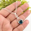 Apatite Gemstone Jewelry, 925 Solid Sterling Silver Jewelry, Handmade Gorgeous Silver Pendant For Thanksgiving Gift