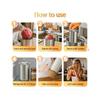 Stainless Steel Meat Steamer With Thermometer For Home Cooking And Gift