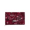 Red Women's Wallet with Zipper BajuBaj Made of Genuine Leather - Style and Functionality PD1225CS167 RFID