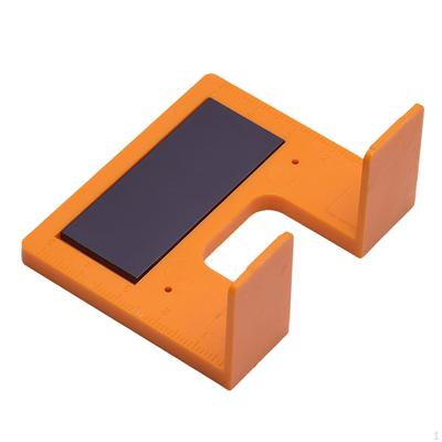 Hinge Fixing Plate Mounting Bracket Portable Installation Auxiliary Tool for Shelf Dressing