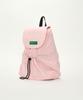 Benetton Shirred Laptop Backpack - [Pink]