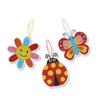 Diamond Painting Keychain Kit Insects 8 To 8.6 Cm 3 Pieces