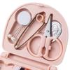 Cute Durable Buttons Scissor Pin For Travel Handwork Tool Sewing Kit Needle Threads Box Sewing Box