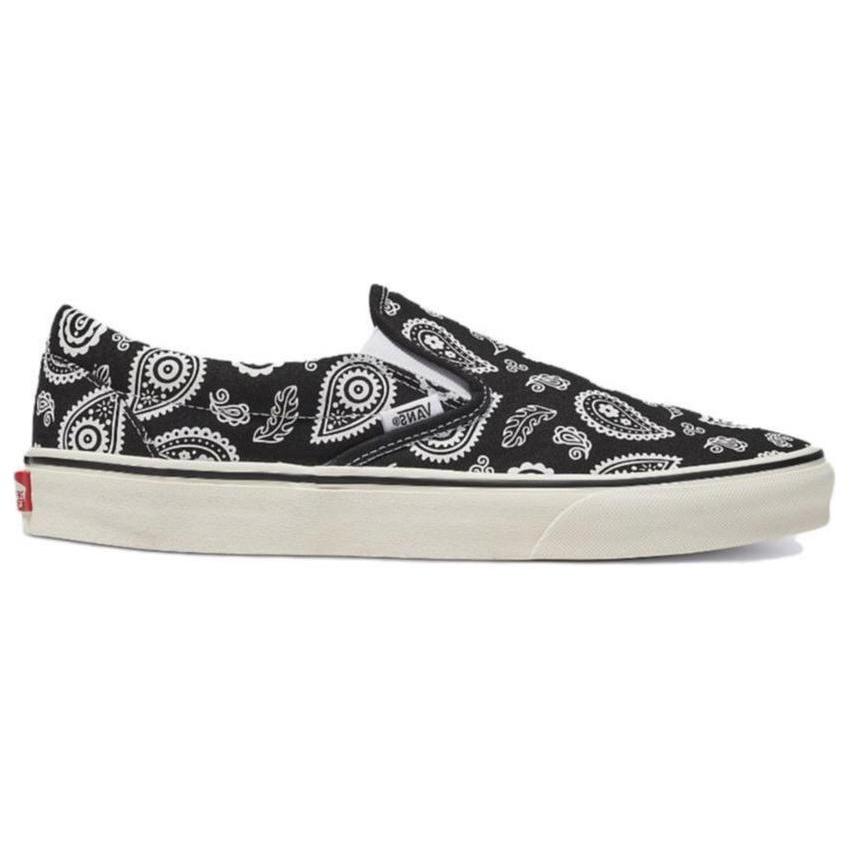 New Slip On Classic Vans 'Primavera Paisley Black' VN0009Q7BMA