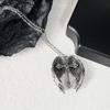 Guardian Angel Wings Punk Retro Cross Pendant - Trendy Spicy Girl Niche Necklace