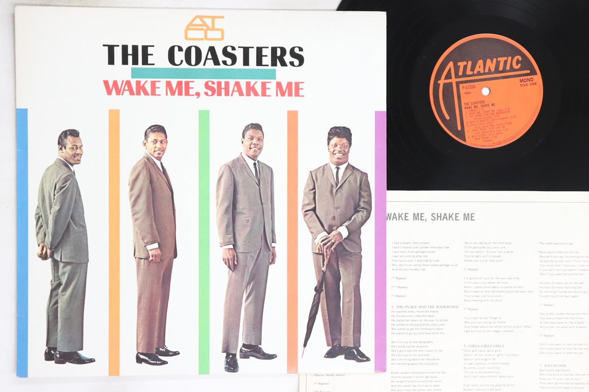 

LP Record COASTERS - Wake Me, Shake Me P6188A ATLANTIC 1981 Japan Soul/Funk Used