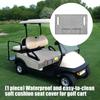 Thickened Golf Cart Seat Pad Cushion Protector Antislip Base Enhanced Frictions For EZGO Club Car Mountainous Courses