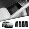 LUCKEASY for BYD ATTO 3 Evo YUAN PLUS 2025 2026 Car Door Handle Storage Box Front Rear Door Tray Organizer TPE Car Accessories