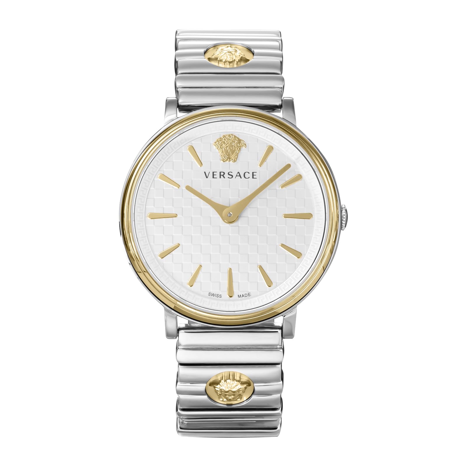 

Повсякденний годинник V Eternal VE8104922 Yellow Gold [Versace] Жіночий [Артикул] срібний