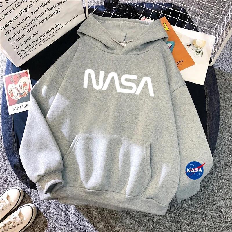 2025 Hot Sale New Fashion Trend Hoodie NASA Monogram Printed Astronaut Hoodie Casual Sweatshirt High Quality Hot Sale