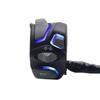 LMoDr 7/8'' 22mm Universal Motorcycle Handlebar Switch Headlight Warning Light Turn Signal Horn Start Kill Button With LED