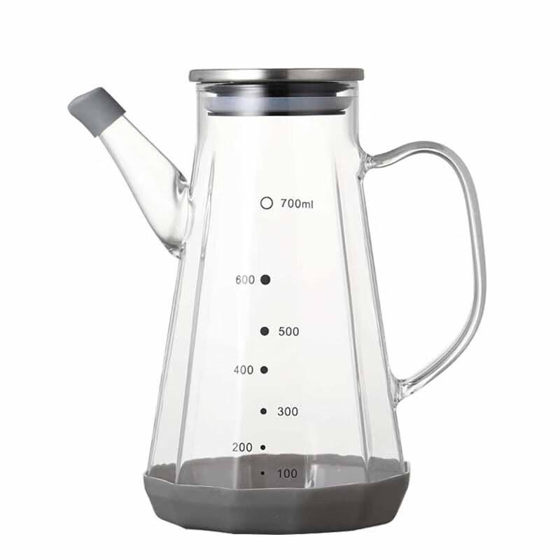 Miling High Borosilicate Glass Oil Filter Pot Set