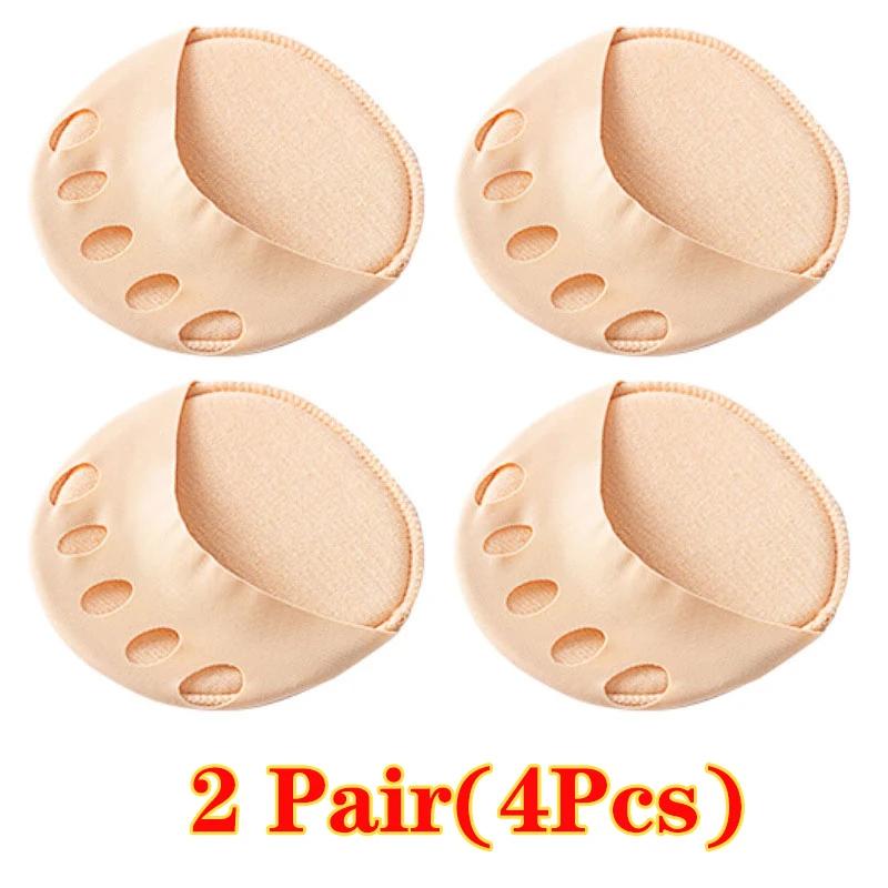 Five Toes Forefoot Pads High Heel Foot Care Half Insoles Calluses Corns Relief Feet Pain Massaging Toe Cushion Accessorie