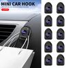 mk4 Mini Car Hooks Sticker Organizer Storage Hanger Car Accessory For Ford MK2 MK3 Ranger Mondeo MK4 S-MAX Kuga Mustang Fusion