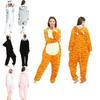 Luxuriös weicher Unisex Tier-Onesie-Jumpsuit für Erwachsene für ultimativen Lounge-Komfort