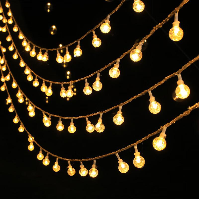 HEIXIE Outdoor Camping Bubble Ball String Lights