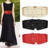 Wide Black Corset Belt Female Waist Plus Size Belts for Women High Quality Brow Big Waistband No Pin Dress Accessories WomenBelt