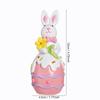 Cute Bunny Easter Rabbit  Figurines Nordic Style Easter Eggs Ornament  Party