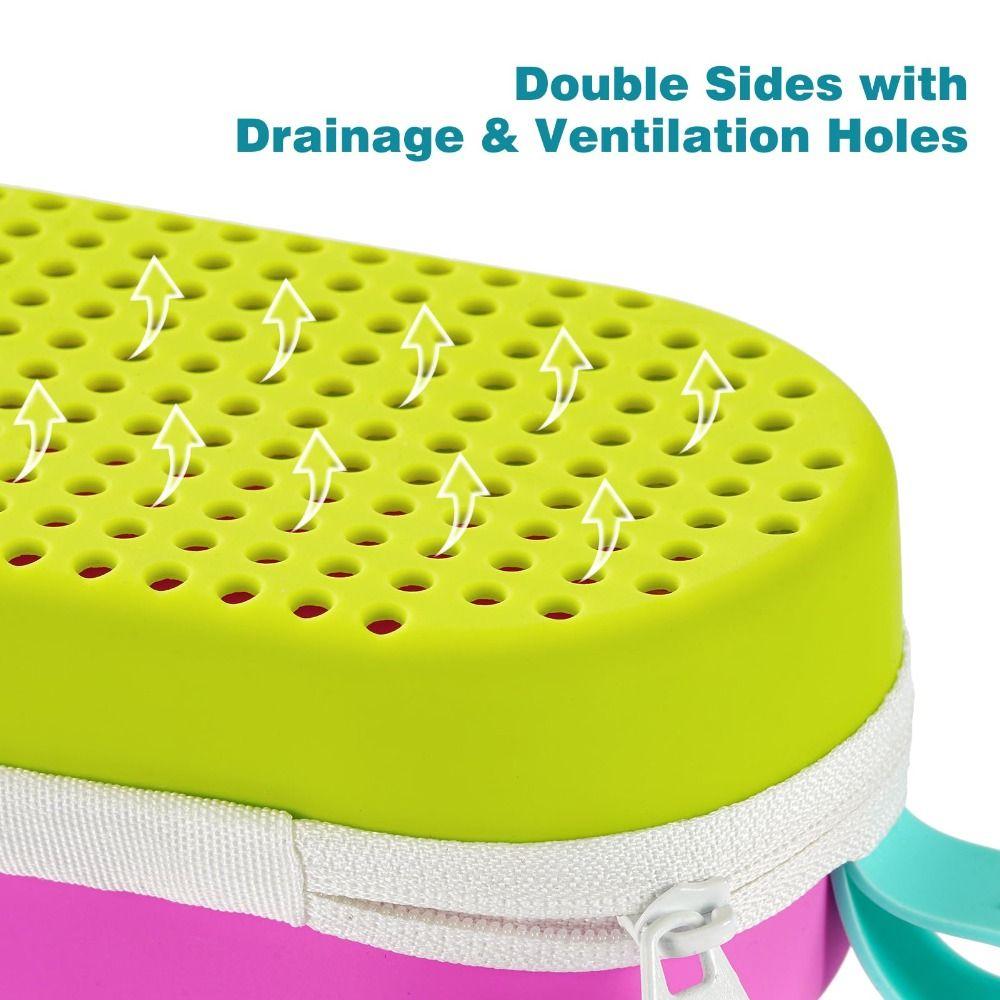Waterproof Swim Goggle Case Silicone Swimming Goggles Protection Box Swim Accessories