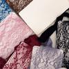 Women Fishnet Garter Belt Pantyhose Punk Flower Lace Patterned Sheer Thigh High Stockings Suspender Strap Tights Hosiery