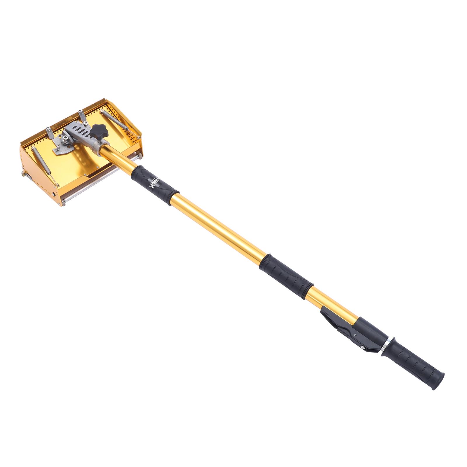 

26.5x13x12см Желтый Регулируемый Инструмент для Финишной Отделки Гипсокартона, Подходит для Профессиональных Шпаклевщиков, Декораторов жёлтый