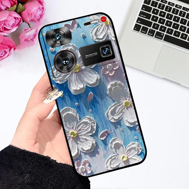 Cases For Nubia Z60 Ultra Cute Astronaut Fashion Shockproof Soft Bumper For NUBIA NubiaZ60 Z60Ultra Coque Z 60 Ultra Capa Shell