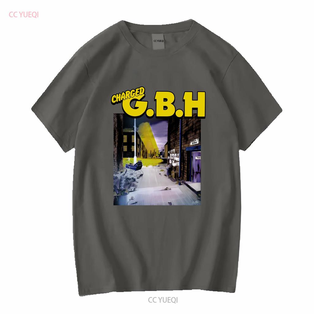 CHARGED GBH T SHIRT 80s uk punk uk82 discharge exploited varukers english dogs long or short sleeves vintage Washed Soft