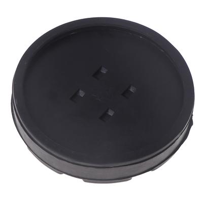1 pieza Almohadilla de goma negra para gato para elevador de coche Superficie antideslizante Herramienta Protector de carril de elevación Resistente para elevador de coche