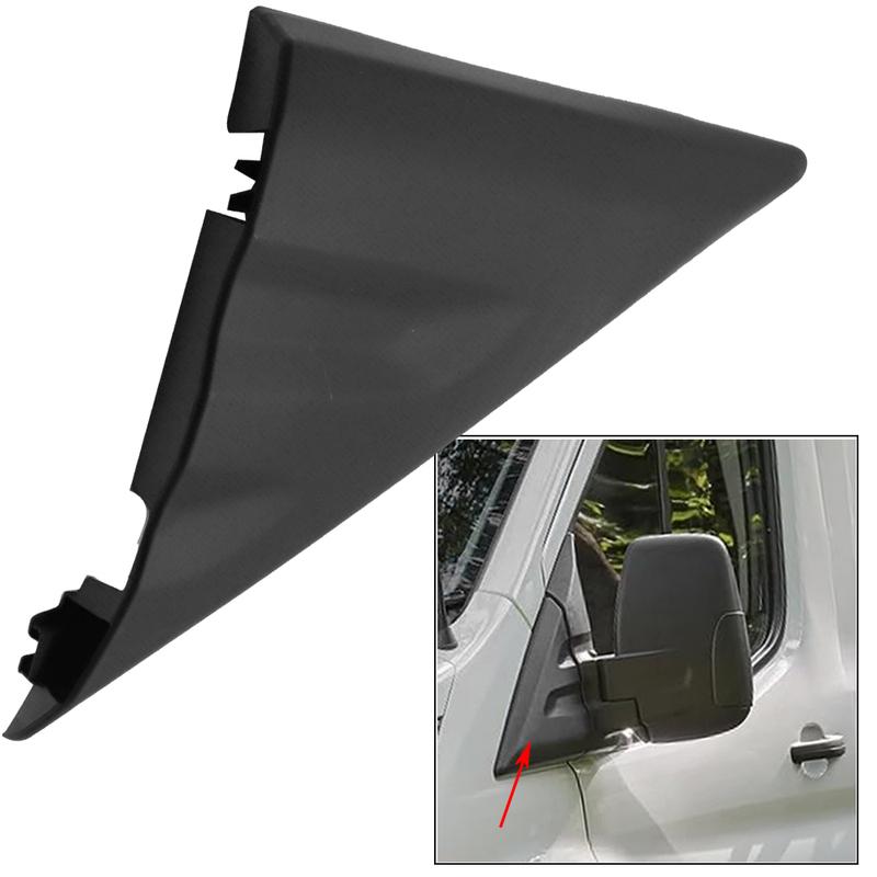Car Side Rearview Mirror Triangle Trim Cover Molding Corner Panel For Ford Transit MK8 2014- BK31-V16004-AD BK31-V16003-AD